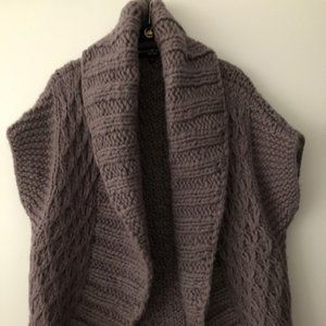 Anthropo Twinkle by Wenlan Gray Sleeveless Sweater